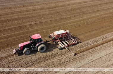 Фото: Spring planting in Belarus 82.7% complete
