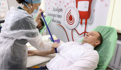 Фото: БСЖ дал старт благотворительной акции "Женский союз помогает. Кровь - пациентов спасает"