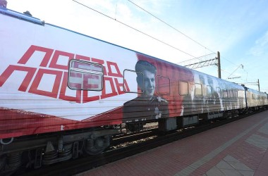 Фото: Экспозиция музея «Поезд Победы» торжественно открыта