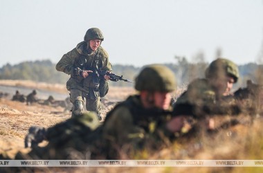 Фото: Belarusian-Russian army exercise focuses on defense of Union State borders