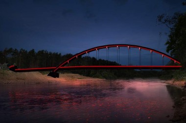 Фото: From "Prival" to Pyshki on foot. Suspension footbridge will be built this year