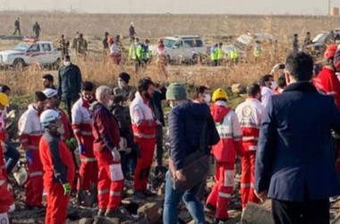 Фото: Граждан Беларуси на борту разбившегося в Иране украинского самолета не было