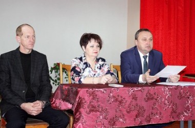 Фото: С отчетом – в Вердомичах