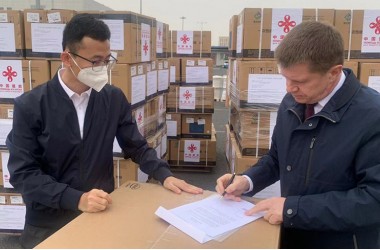 Фото: Китай передал Беларуси более 2 млн доз вакцины от коронавируса