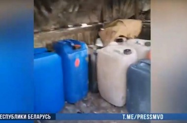 Фото: В Свислочском районе ликвидировали завод по производству самогона (+видео)