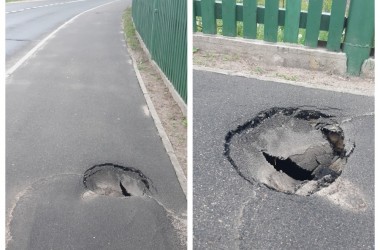 Фото: ОСТОРОЖНО: земля уходит из-под ног...