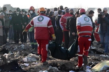 Фото: Обнародована полная хронология катастрофы украинского самолета в Иране
