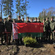 Фото: «Лес! Дабро! Парадак!»: военнослужащие 1-го радиотехнического центра высадили более 5000 деревьев в Порозовском лесничестве