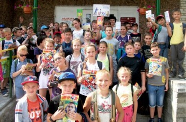 Фото: «Олимпийцы» повторили правила безопасности
