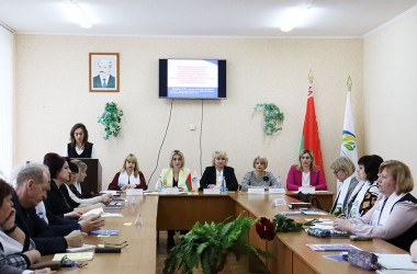 Фото: Прошел пленум райкома Белорусского профсоюза работников образования и науки 