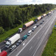 Фото: Очередь на въезд в ЕС – 2 850 грузовых и легковых автомобилей 