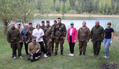 Фото: Свислочский район включился в республиканскую акцию «Беларусь синеокая»