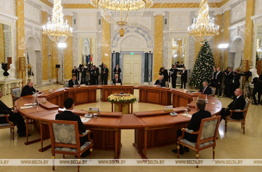 Фото: Лукашенко принял участие в неформальной встрече лидеров стран СНГ