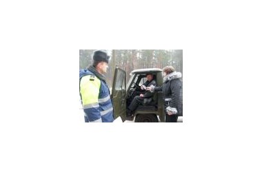 Фото: Контроль на дороге
