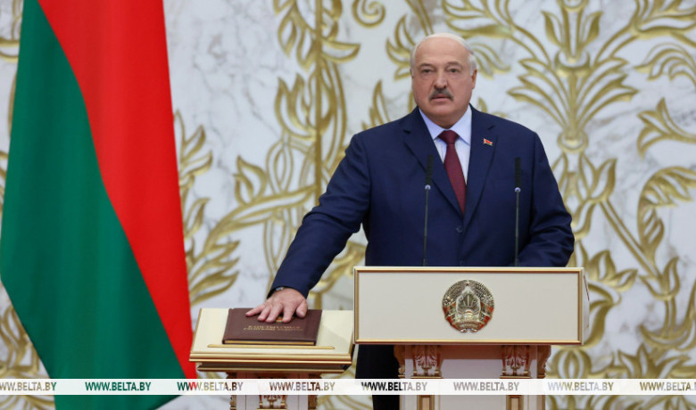 Фото: Александр Лукашенко вступил в должность Президента Беларуси