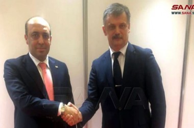 Фото: Syrian-Belarusian talks to enhance cooperation in different fields