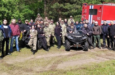 Фото: В Свислочском районе бригада спасателей нашла потерявшуюся женщину