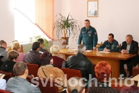 Фото: Главная тема –  пожарная  безопасность