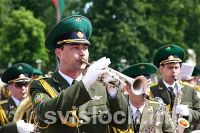 Фото: На новодворской сцене  артисты-пограничники