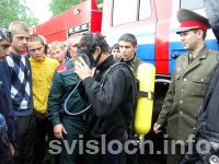 Фото: Спасатели приехали в лагерь