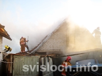 Фото: Два пожара  по одной и той же причине