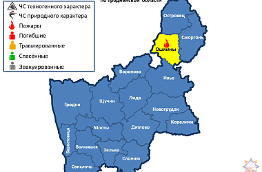 Фото:     За сутки на территории Гродненской области произошел 1 пожар    
