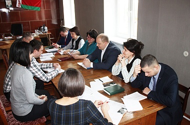 Фото: В Свислочском районном исполнительном комитете прошло заседание конкурсной комиссии по формированию резерва руководящих кадров