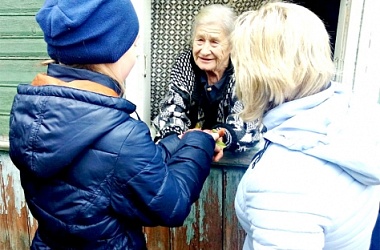 Фото: «Доброе Сердце» – пожилым
