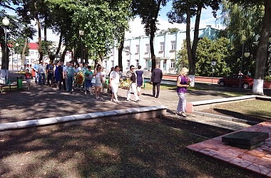 Фото: В Свислочи состоялся митинг, посвященный Дню всенародной памяти жертв Великой Отечественной войны