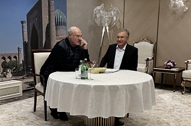 Фото: Александр Лукашенко поздравил Алиева с убедительной победой на выборах Президента Азербайджана
