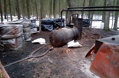 Фото: Мини-заводы  уничтожены