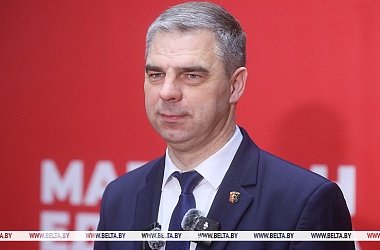 Фото: Глава Лидского района на "Марафоне единства": Беларусь сама выбирает ориентиры развития