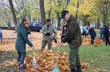 Фото: Совместный труд на благо города
