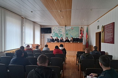 Фото: В Свислочском РОВД в рамках республиканской акции «Дом без насилия!» прошла встреча с лицами, допустившими домашнее насилие 