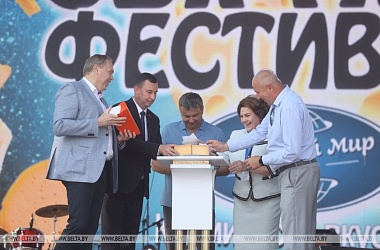 Фото: Владимир Караник: бренд "Сделано в Беларуси" с гордостью несут наши предприятия-производители