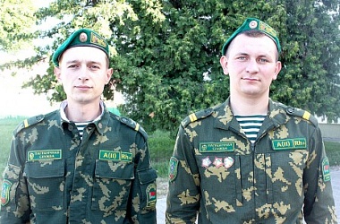 Фото: На границе служат лучшие