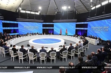 Фото: Большой разговор с Президентом – Александр Лукашенко проводит встречу с представителями общественности и журналистами