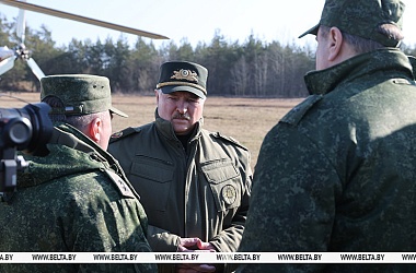 Фото: Александр Лукашенко о возможных провокациях: нарушили госграницу - к уничтожению