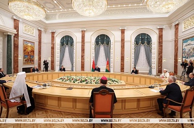 Фото: О конфессиональных центрах, религиозном образовании и общих ценностях. Подробности встречи у Александра Лукашенко