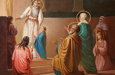 Фото: Православные верующие празднуют Введение во храм Пресвятой Богородицы