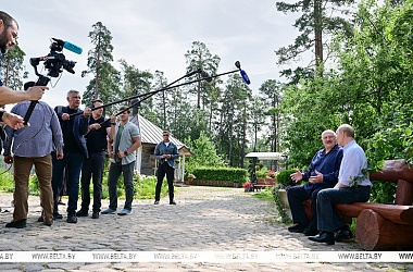 Фото: Встреча Александра Лукашенко и Владимира Путина прошла на Валааме