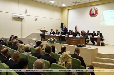 Фото: Александр Карлюкевич: клевете и лжи необходимо противопоставить объективную и правдивую журналистику