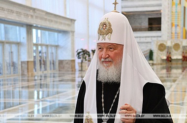 Фото: Лукашенко поздравил с днем рождения Патриарха Кирилла