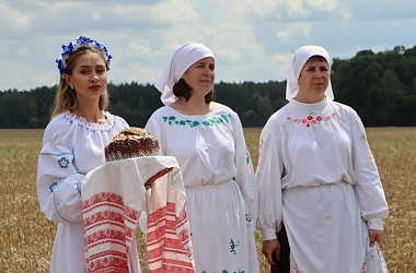 Фото: Праздник первого снопа состоялся в КСУП «Ханчицы-Неман»