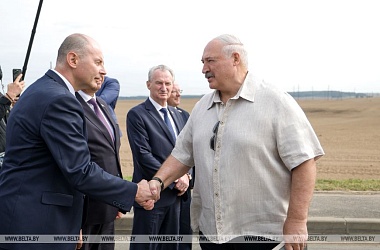 Фото: Александр Лукашенко ориентирует на получение в Беларуси урожая маслосемян рапса около 1 млн тонн