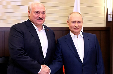 Фото: Лукашенко поздравил Президента России Владимира Путина с днем рождения