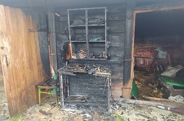 Фото: В Дречанах горела хозяйственная постройка
