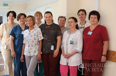 Фото: Поздравление Свислочского райисполкома и Свислочского районного Совета депутатов с Днем медицинского работника