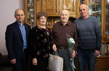 Фото: Герой ударного труда. 90-летний юбилей празднует водитель Иван Александрович Борель