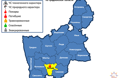 Фото: В Гродненской области за сутки произошел 1 пожар